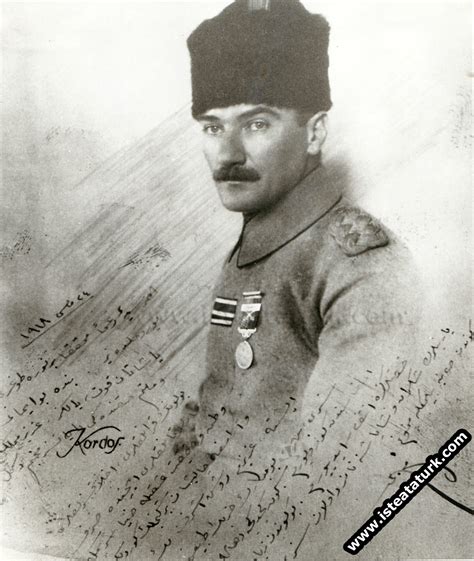 Anafartalar Hero Mustafa Kemal ၏ပထမဆုံးထုတ်ဝေသောဓာတ်ပုံ